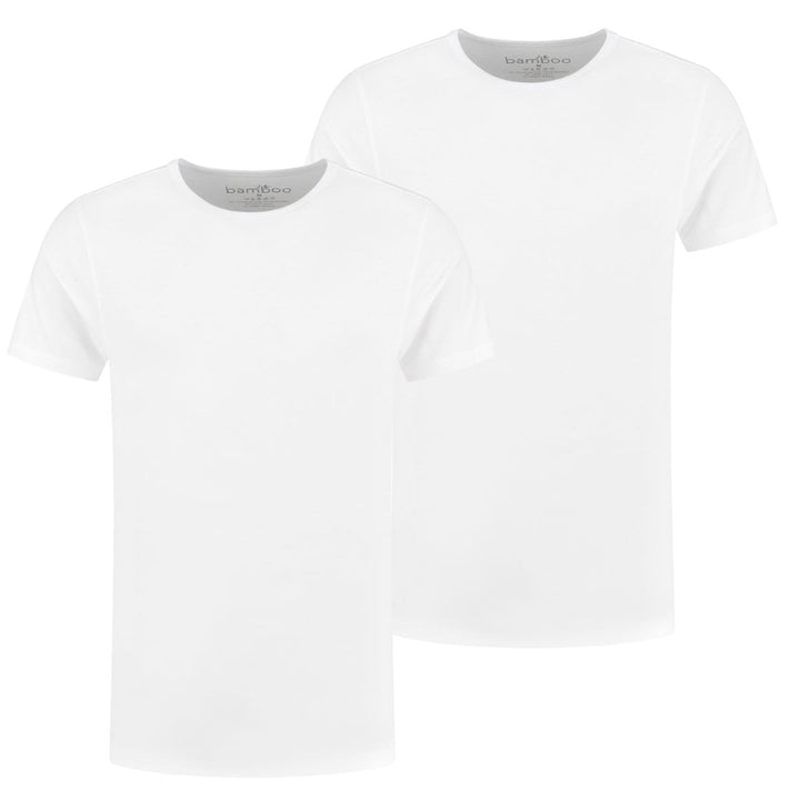 Bamboe T Shirt Ronde Hals Heren 2-pack